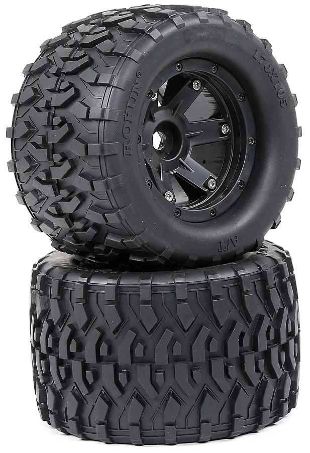 1:8 bigfoot monster внедорожные шины в сборе для HPI мощный поток ROVAN TORLAND Tyrant 170*105 мм
