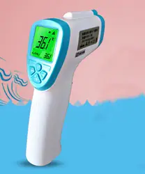 Мути фикцию Детские взрослых термометр Инфракрасный цифровой термометр пистолет Бесконтактный Температура измерительный прибор для
