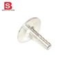 Sanitary Hose Barb Pipe Fitting Tri Clamp Type Ferrule Stainless Steel SUS SS 304 ► Photo 3/6