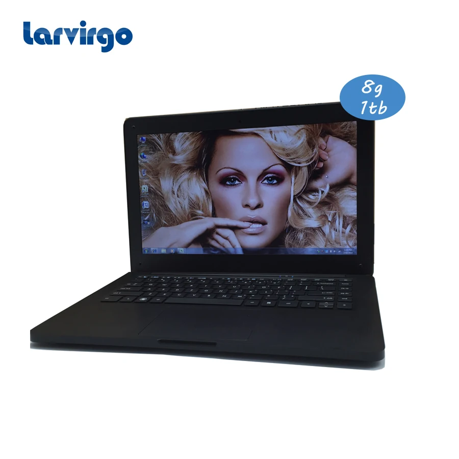8G ram 1TB HDD windows 10 system 13 3 inch laptop built in camera with Expandable