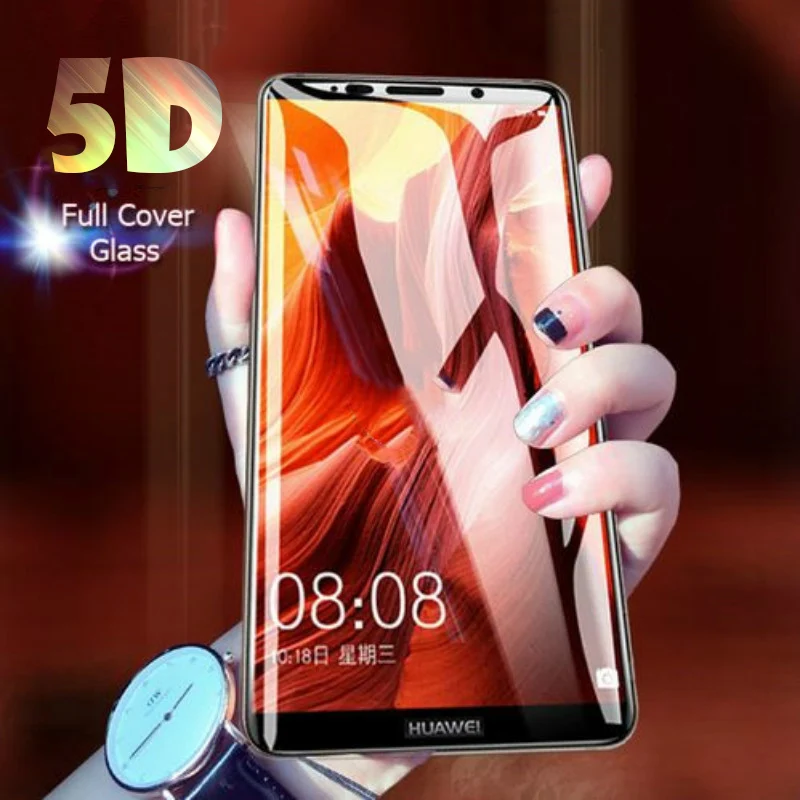 

5D Full Curved Tempered Glass For Huawei P20 lite pro P30 P smart plus 2019 Honor 10i 20i 8A 8C 8X 10 9lite thin Protective Film