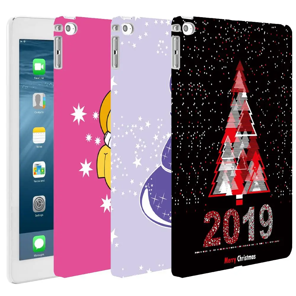 Cute Cartoon Christmas Tree Protective Tablet Case Cover for iPad Air 2