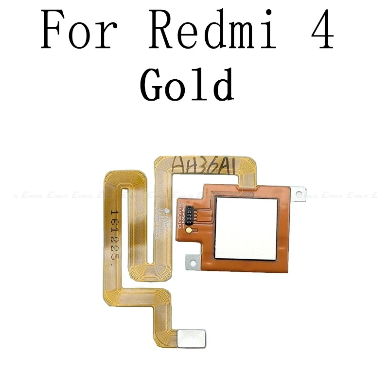 Сенсорный ID дактилоскопический сканер сенсор Главная Кнопка возврата ключа меню Flex для Xiaomi Redmi 4X4 Pro Prime 5 Plus