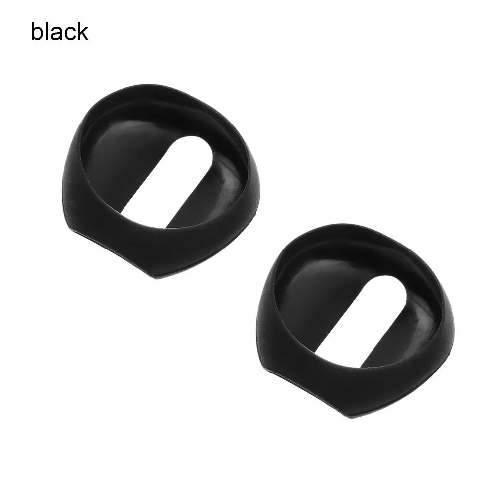 Ультратонкий силиконовый чехол для гарнитуры AirPods Apple, силиконовый чехол для гарнитуры, комплект беспроводной bluetooth-гарнитуры, беруши - Color: Black