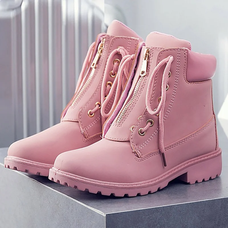 Najtaniej Moda kobiet buty gumowe buty pracy botki dla kobiet 2019 dorosłych wiązanej kobiet jesień rozmiar butów 36 41