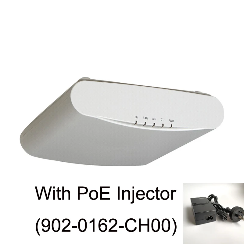 Ruckus Wireless ZoneFlex R720 901-R720-WW00 (alike 901-R720-US00) With PoE Injector (902-0162-CH00) Indoor Access Point