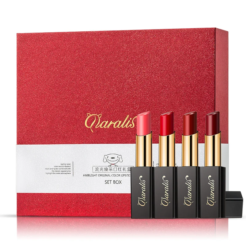 

Daralis Original Color Lipsblam Sets Four Color Nonstick Moisturizing Long-lasting Nourishing For Women Beauty