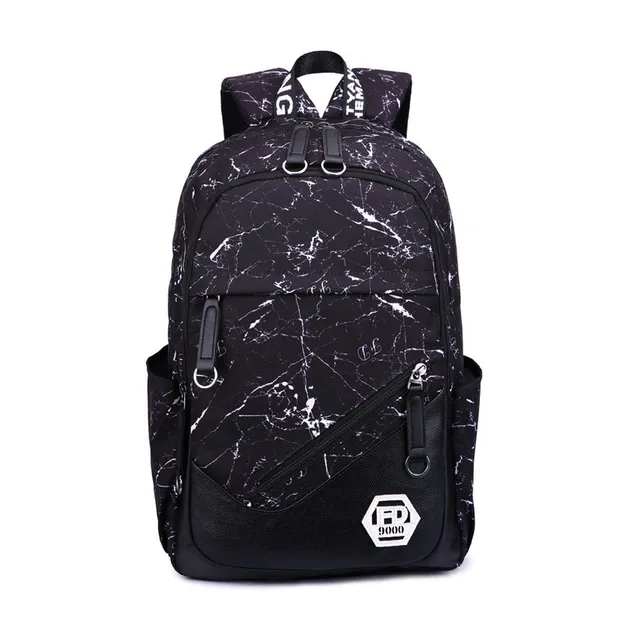 new arrival black waterproof school backpack for boy high school bags for boys men travel bags
