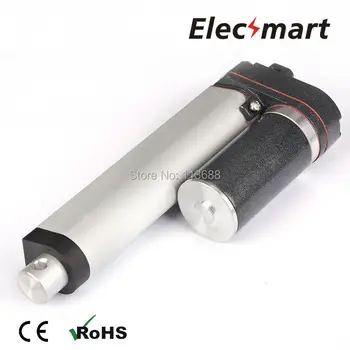 

EXC758-A DC24V 150mm/6in Stroke 200N/45Lbf Load Force 1mm/s No-Load Speed Linear Actuator