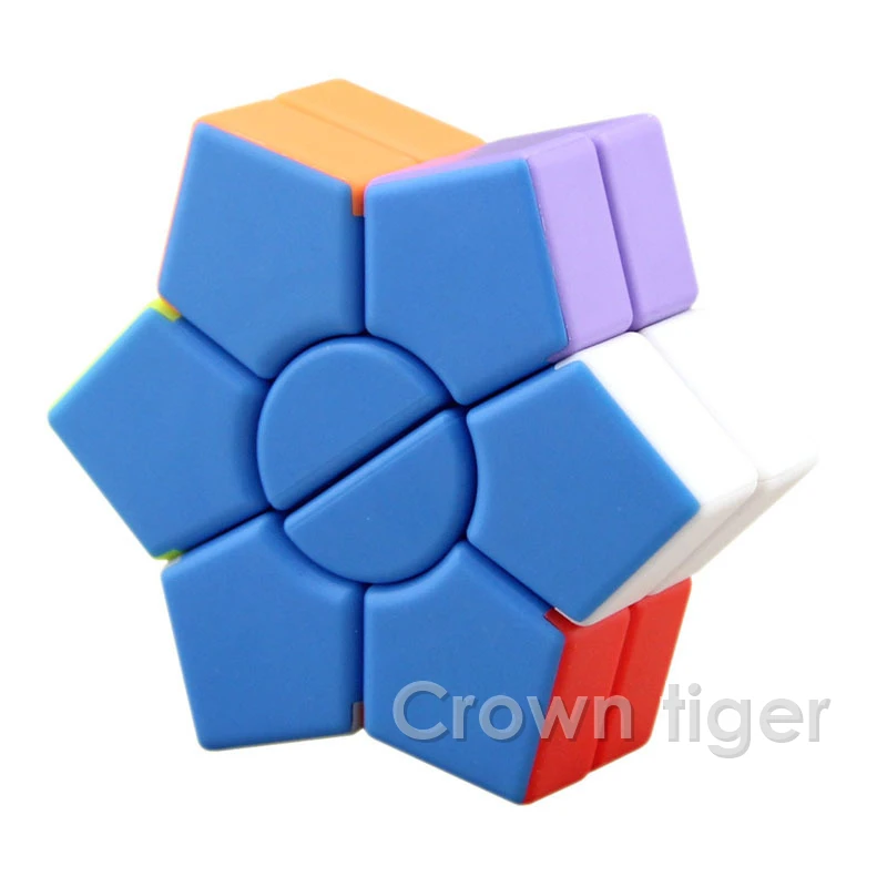 

2-Layers Hexagonal Magic Cube Speed Cubo Anti Stress Puzzle Cube Toy Educational Toy For Children Adult Brain Teaser stickerless