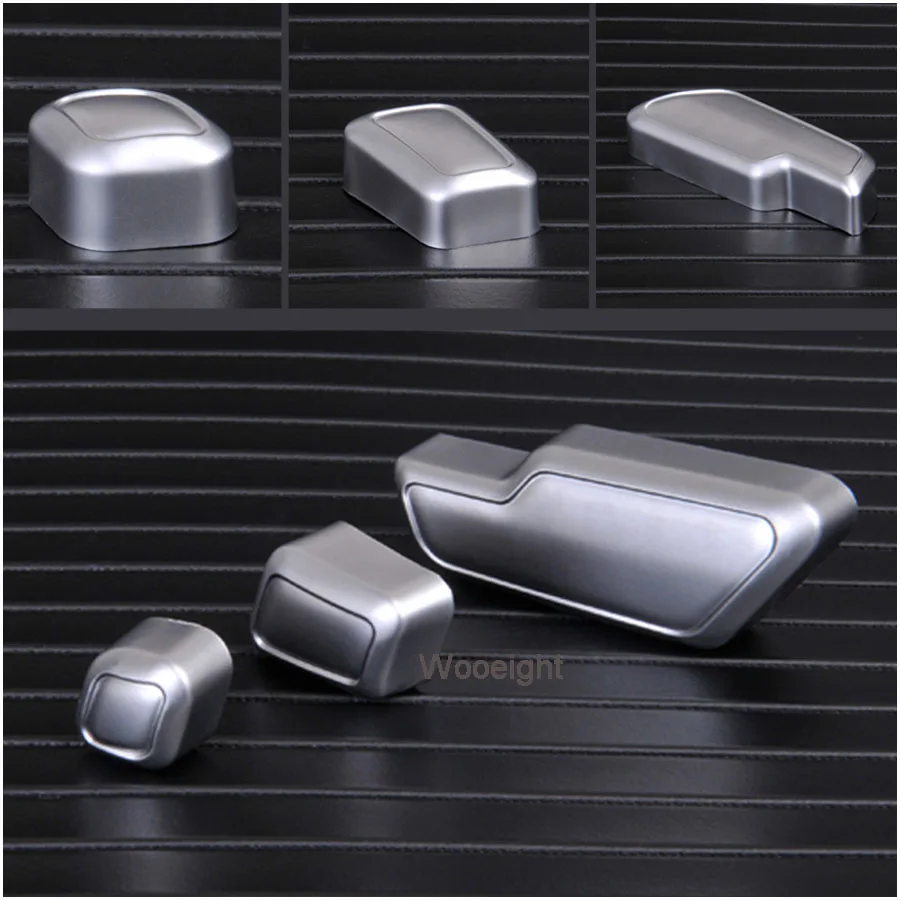 6Pcs Car Interior Decoration Auto Seat Adjustment Button Switch Trim For Mercedes Benz EGLKMLGLGLSCLA C E G B Class (6)