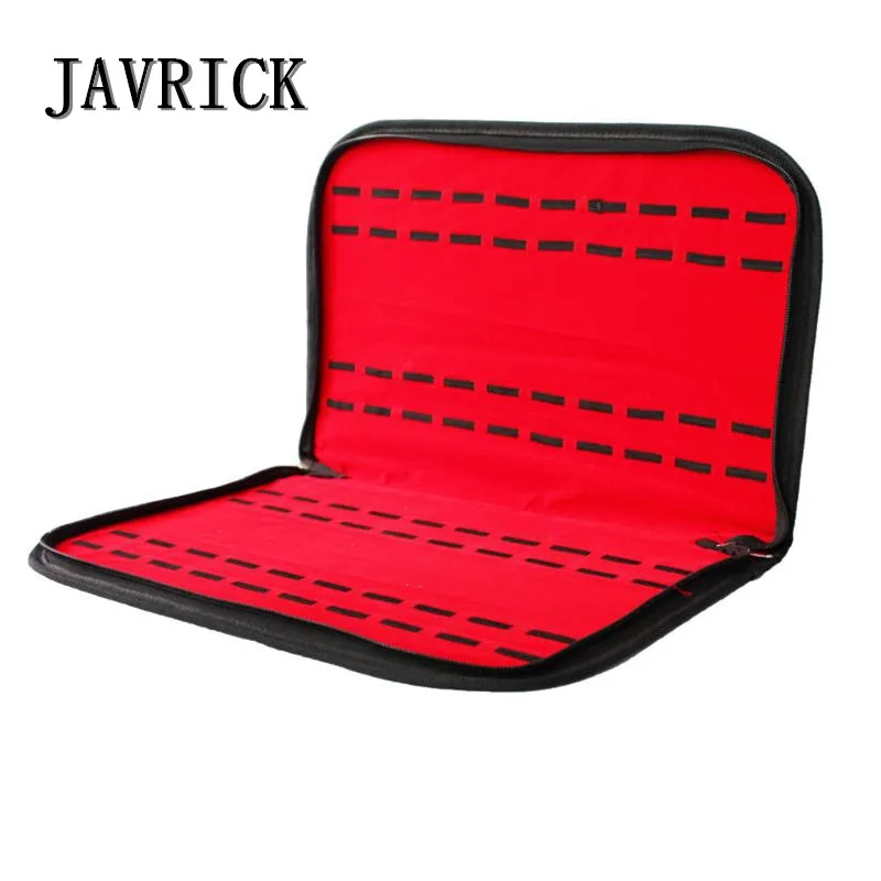 

JAVRICK 20 Slots/Grids Leather Watch Case with Zipper Velvet Storage Box Tray Travel Jewelry Packing Shelf Organizer