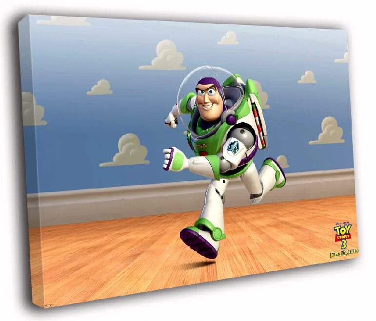 Buzz Lightyear игрушка для бега Story 3 художественная гигантская печать плакат TXHOME D7454