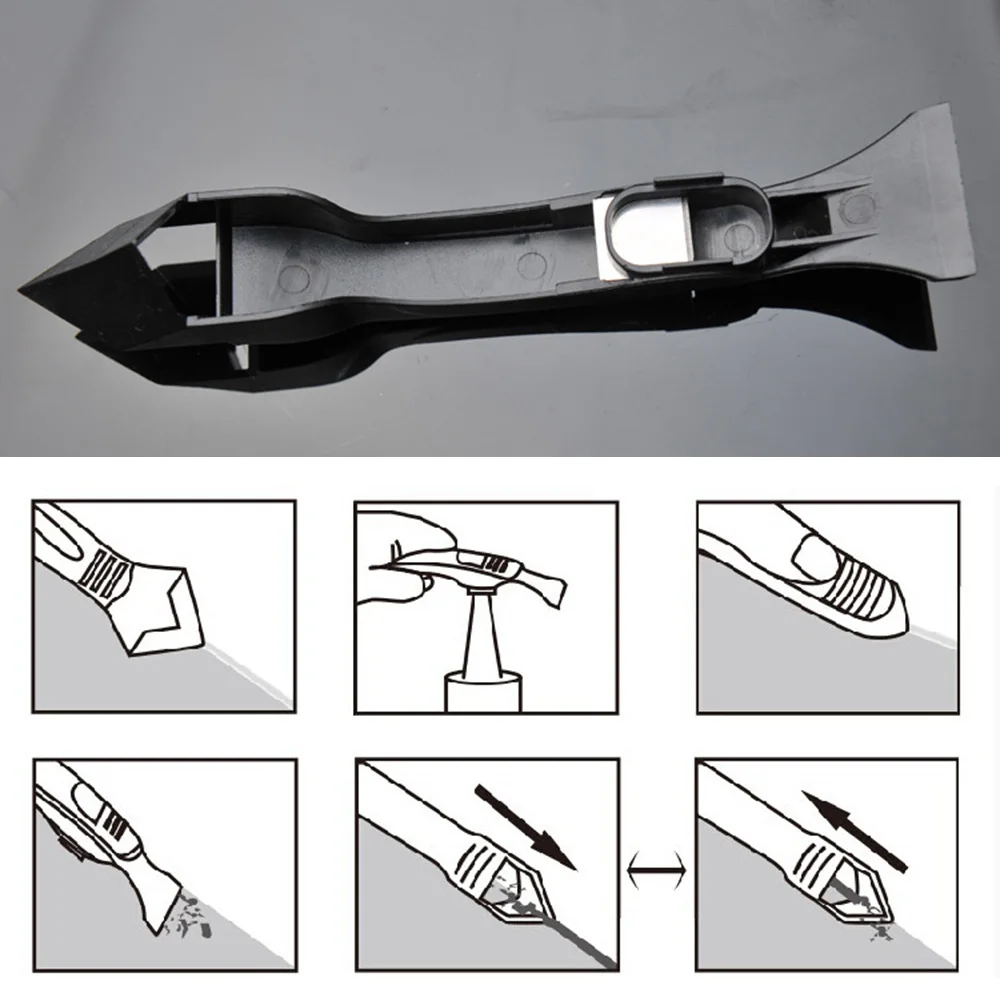 Силиконовый герметик скребка комплект для удаления пыли инструмент Сменные прокладки набор