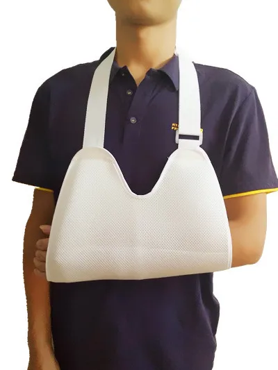 

Arm Sling Shoulder Arm Support Sling Cool Mesh Medical Triangular Pouch Arm Sling