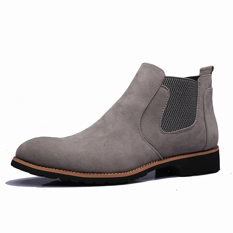 FONIRRA/мужские ботинки челси из натуральной кожи высокого качества; зимняя обувь в стиле ретро; ботильоны; Мужская обувь; кожаная повседневная обувь; 958