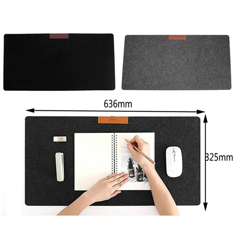 

Felt Cloth Simple Warm Office Table Computer Mouse Pad Desk Keyboard Game Mouse Mat table decoration and accerssories table mat