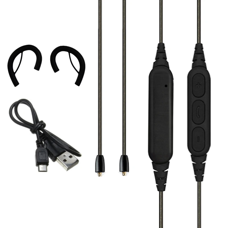 Беспроводные bluetooth наушники PIZEN BT2 микрофон mmcx/ie80/ATH IM50 im70 se846 ремонт кабеля для