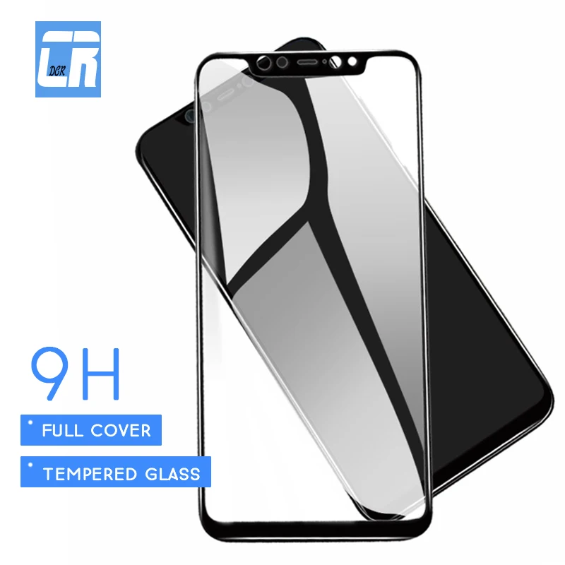 Закаленное стекло на весь экран для Xiaomi Redmi 6A 6 Pro S2 Pocophone F1 протектор экрана Mi 8 SE A2