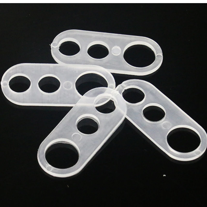 

1000Pcs Cable String Plastic Strain Relief Cord Grip Color Clear