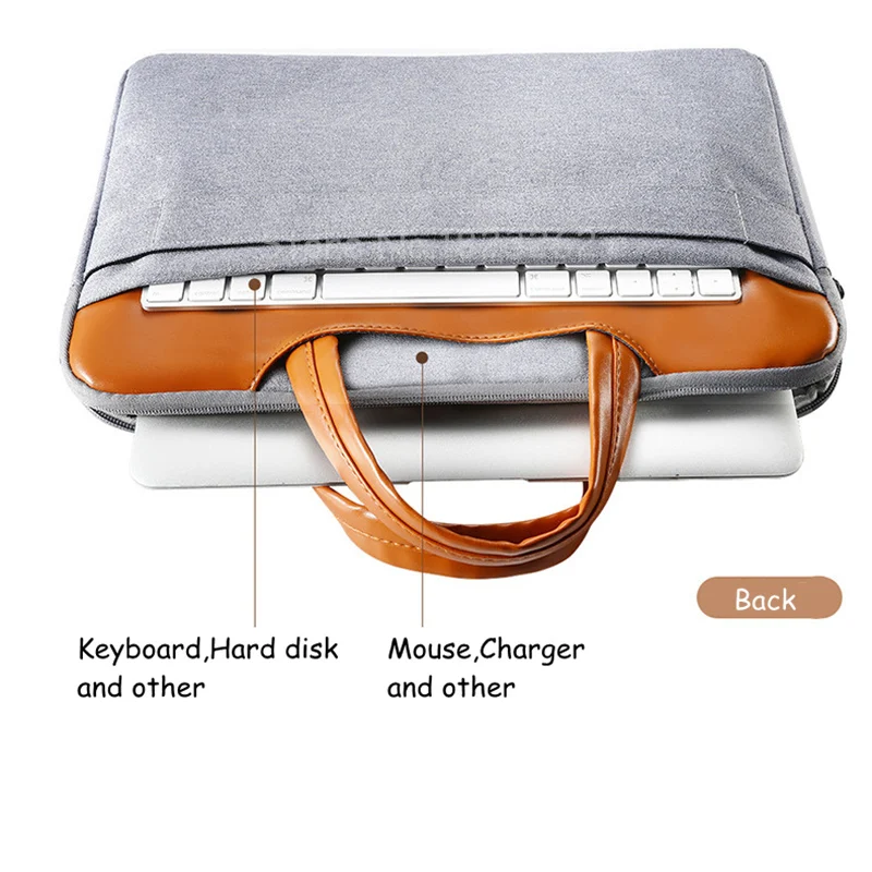 Сумка для ноутбука Macbook Air 11 13 12 15 Pro 3 4 дюймов чехол планшета ПК Xiaomi HP Dell|Сумки и