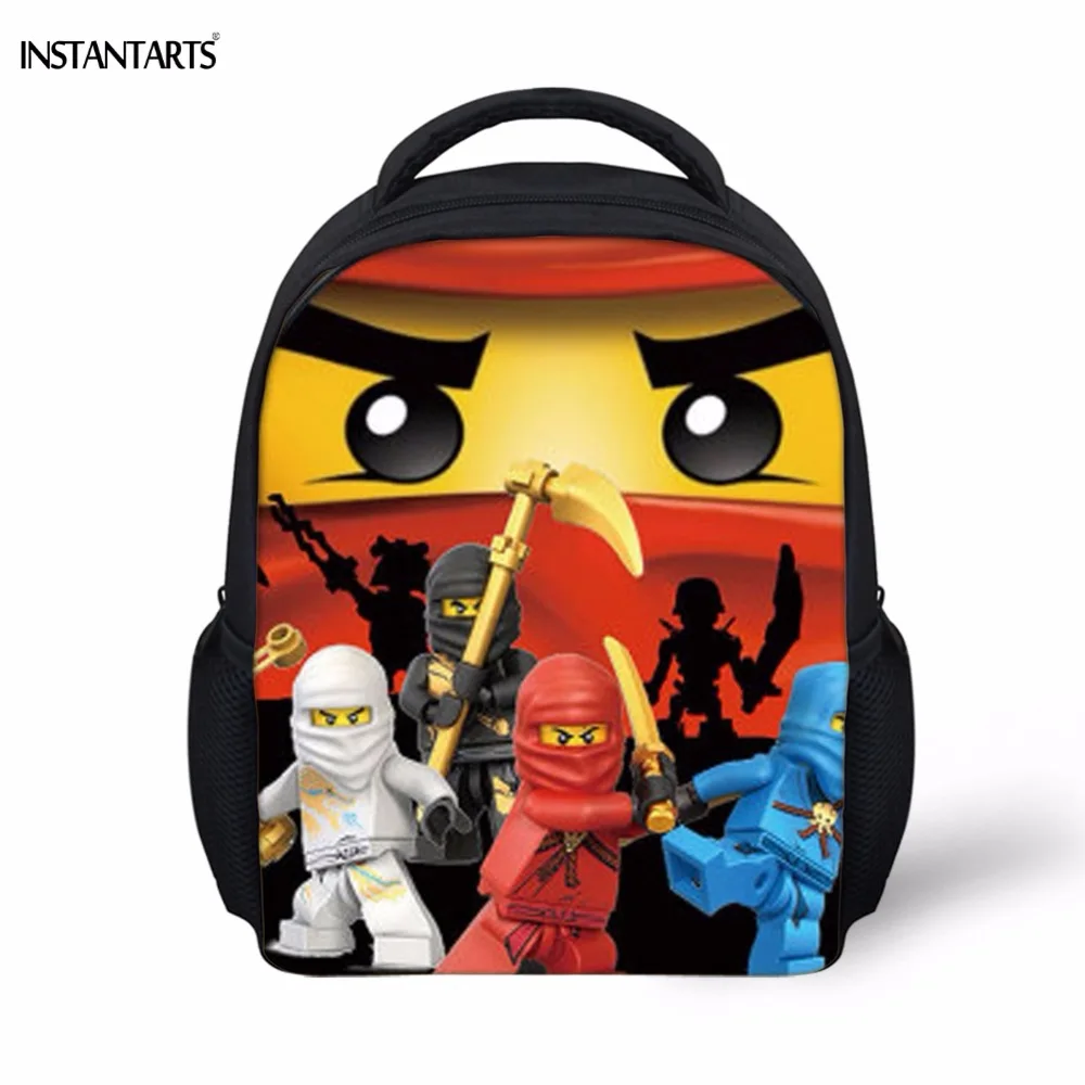 melhor INSTANTARTS Hot Jogo de Impressão Do Bebê Meninos Ninjago Mini Mochilas Estudantes Do Jardim de Infância As Crianças de Volta À Escola Mochilas Bookbags