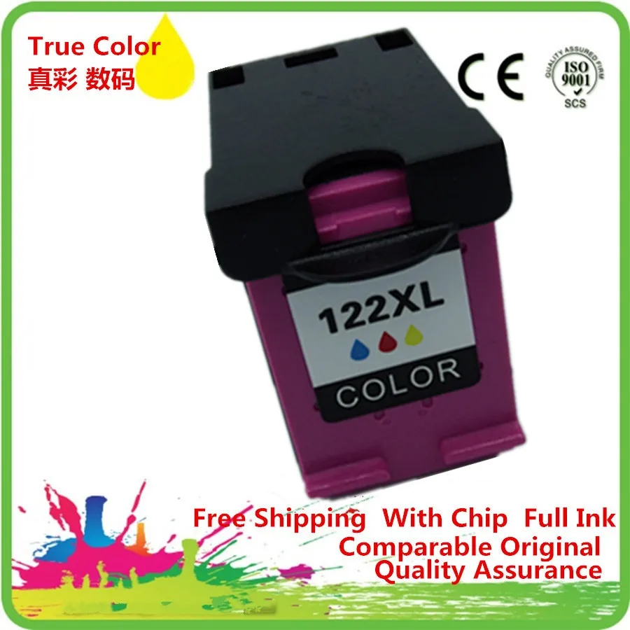 Картриджи чернильные восстановленные для 122 XL HP122 HP122XL 122XL Deskjet D5560 F2400 F2420 F2480 F2488 F2492