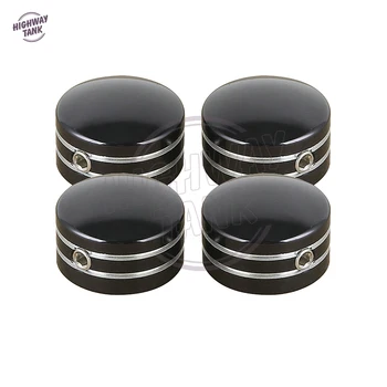 

4 Pcs Black Motorcycle Head Bolt Covers case for Harley Sportster XL883 XL1200 Twin Cam Big Twin 1340 Evo