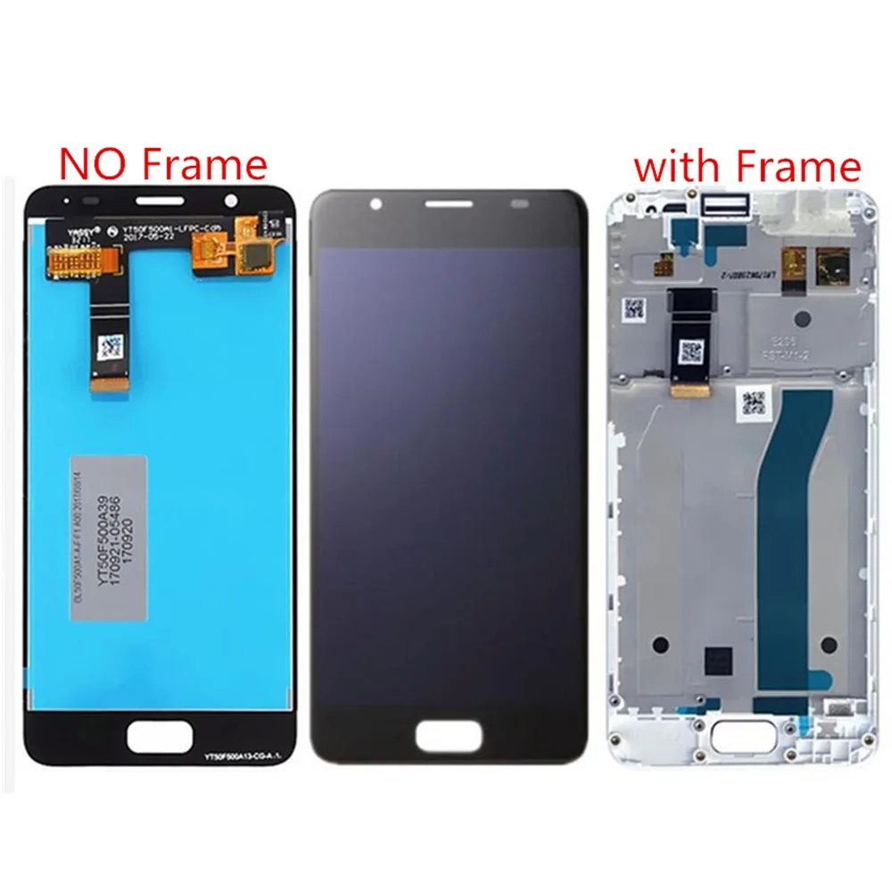 

100% Tested 5.0" For ASUS ZenFone Pegasus 4A ZB500TL LCD Display Touch Screen Digitizer Sensor Assembly with Frame + Tools