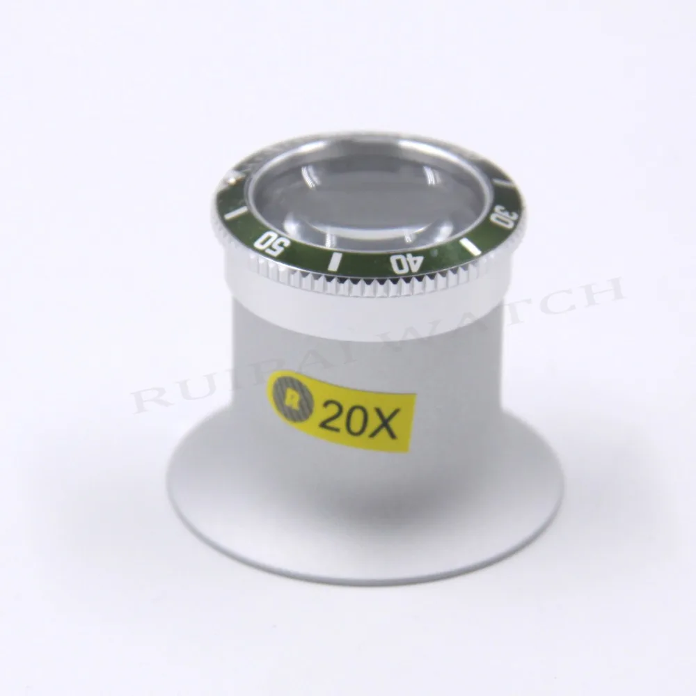 Premium Quality 3X/5X/10X/20X Watch Collectors Eye Loupe RLX SubMariner and GMT Series
