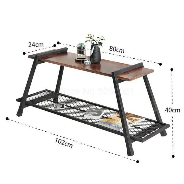 Retro Coffee Table Nordic Minimalist Creative Living Room Net Red Retro Coffee Table Nordic Minimalist