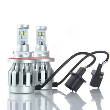 POPNOW Car Headlight H13 Hi/Lo Beam Auto Headlight Bulbs White Beam 50W 12V-24V Head Lamp Bulbs All In One #5039