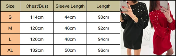 Осенне-зимний женский пуловер с длинными рукавами и фонариком, платье-рубашка, бисероплетенный свитер с бисером, мини-платье, Vestido