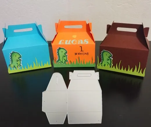 

Ufurty 3D Candy Box Metal Cutting Dies Scrapbooking Craft Die Cuts Embossing Paper create card make Stencil