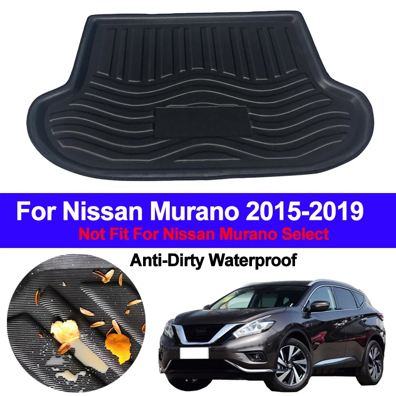 Car Boot Carpet Cargo Mat Trunk Liner Tray Floor Mat For Nissan Murano 2015-2019