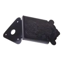 5X черные, оцинкованные сплав задняя часть с крышкой для mandolin 62x42 мм