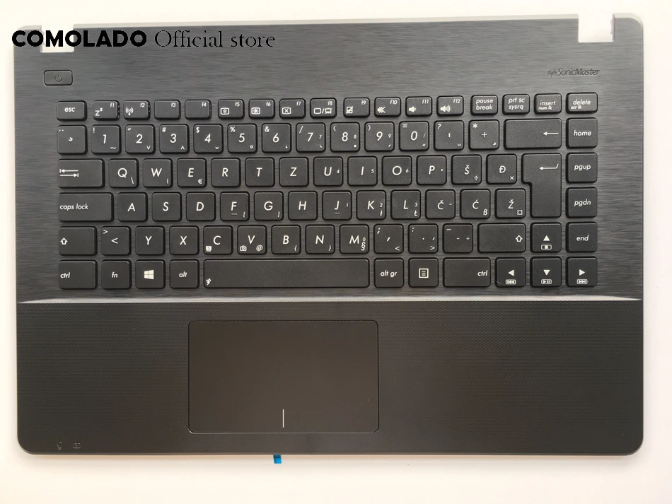 

WB West Balkans keyboard For ASUS X451 X451E X451M X451C Palmrest Cover keyboard WB Layout