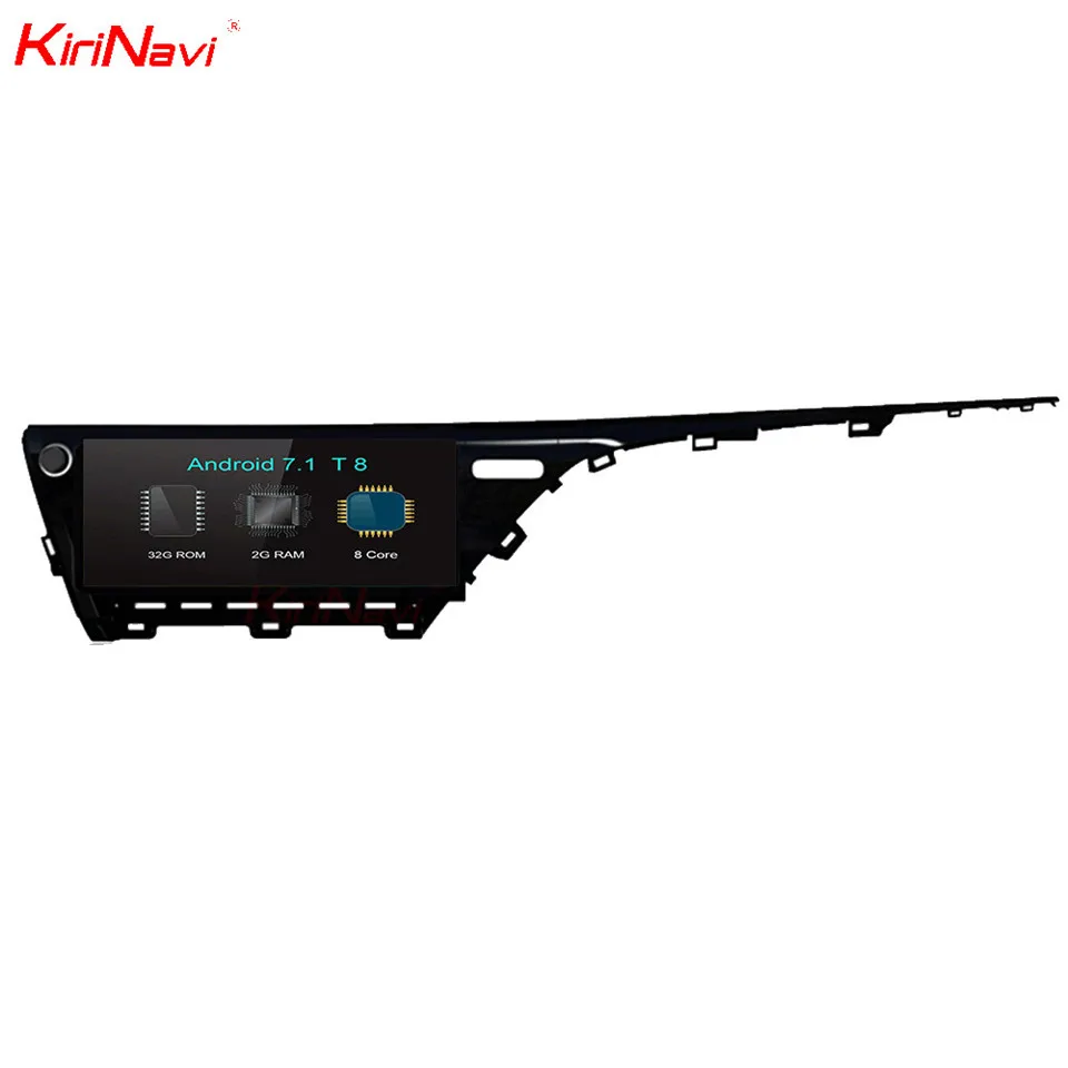 KiriNavi 12," экран Android 7,1 для автомобиля Toyota Camry DVD радио аудио gps навигация монитор мультимедиа воспроизведение