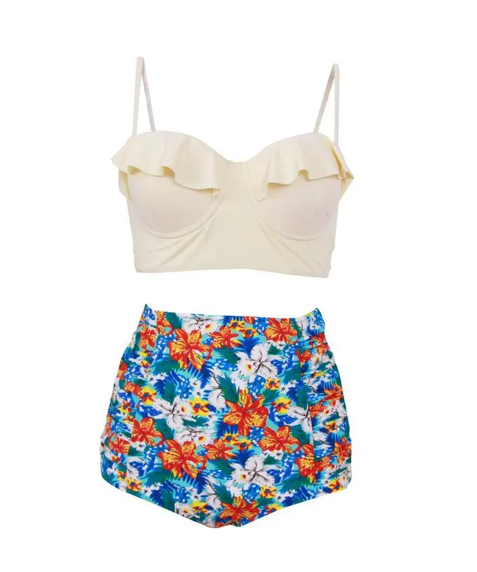 Maternity Swimwear Pregnant Women Bikini Swimsuit Maternity Halter Plus