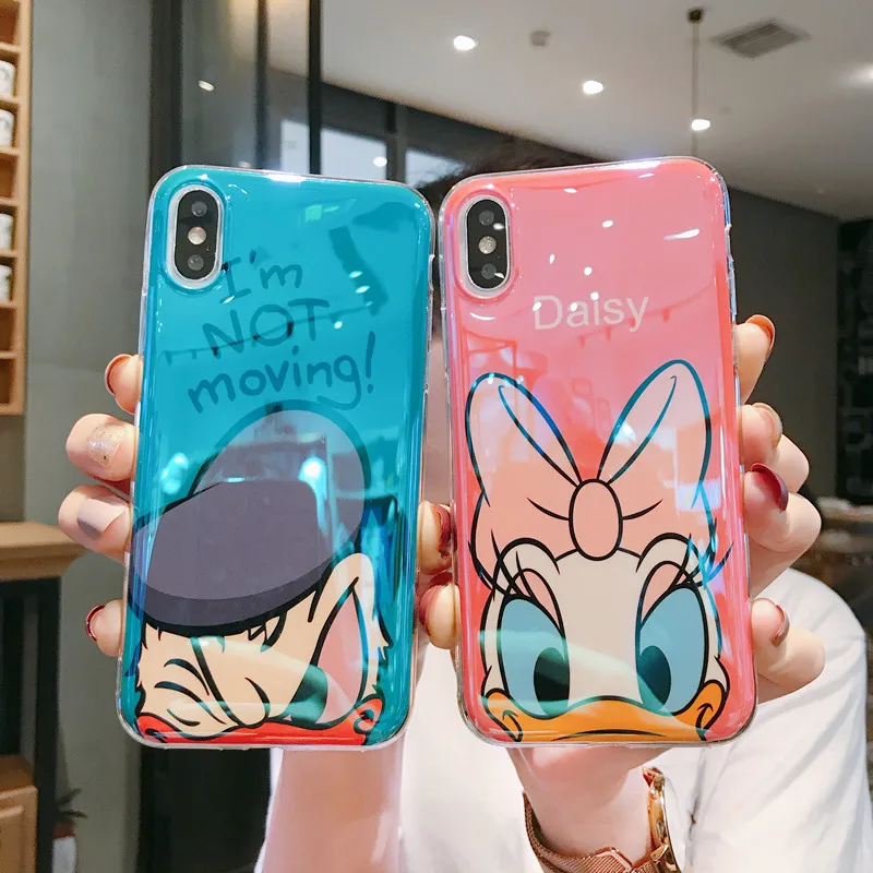 

Cartoon Daisy Donald Soft Phone Case for xiaomi mi 8Lite 9SE A1 A2 Note3 Redmi 7A Note 7 K20 Pro mi 8se mi 6 Cases Mirror Fundas
