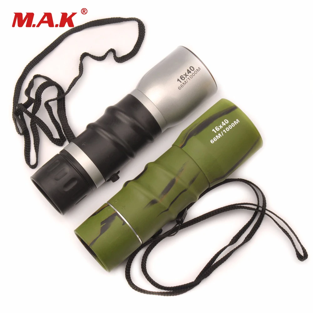 

16x50 Monocular Telescope Optics Zoom Lens BAK-7 Lens Material Long Distance in 2 Color for Camping Hiking Hunting