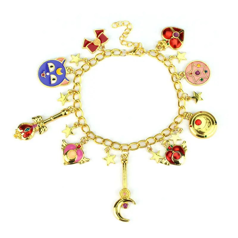

Chain Bracelet Sailor Moon Charm Bracelet