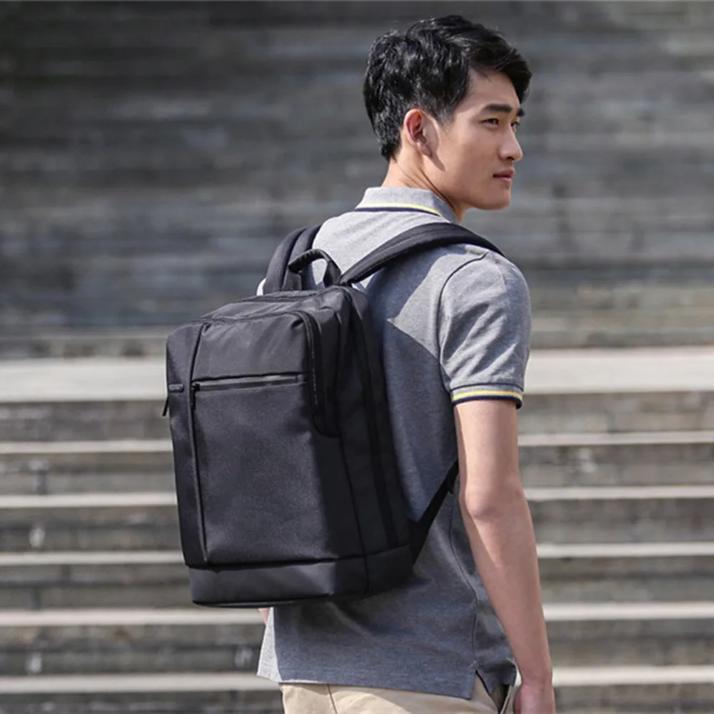 Xiaomi классический вариант сумка бизнес рюкзаки 17L емкость полиэстер материал сумка для женщин мужчин для ноутбука ноутбук