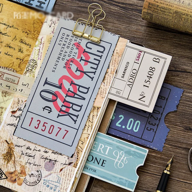 diy ticket stub