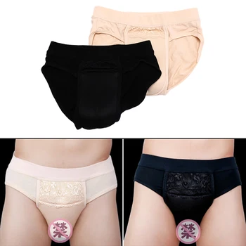 

Hot Sale 2Colors Control Panty Gaff Camel Toe Transgender Crossdresser Shemale Panty Underwear Crossdresser