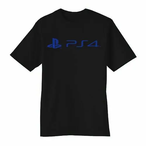 Новый PS4 футболка sony playstation 4 PS с надписью Gamer все размеры Новая мода брендовая