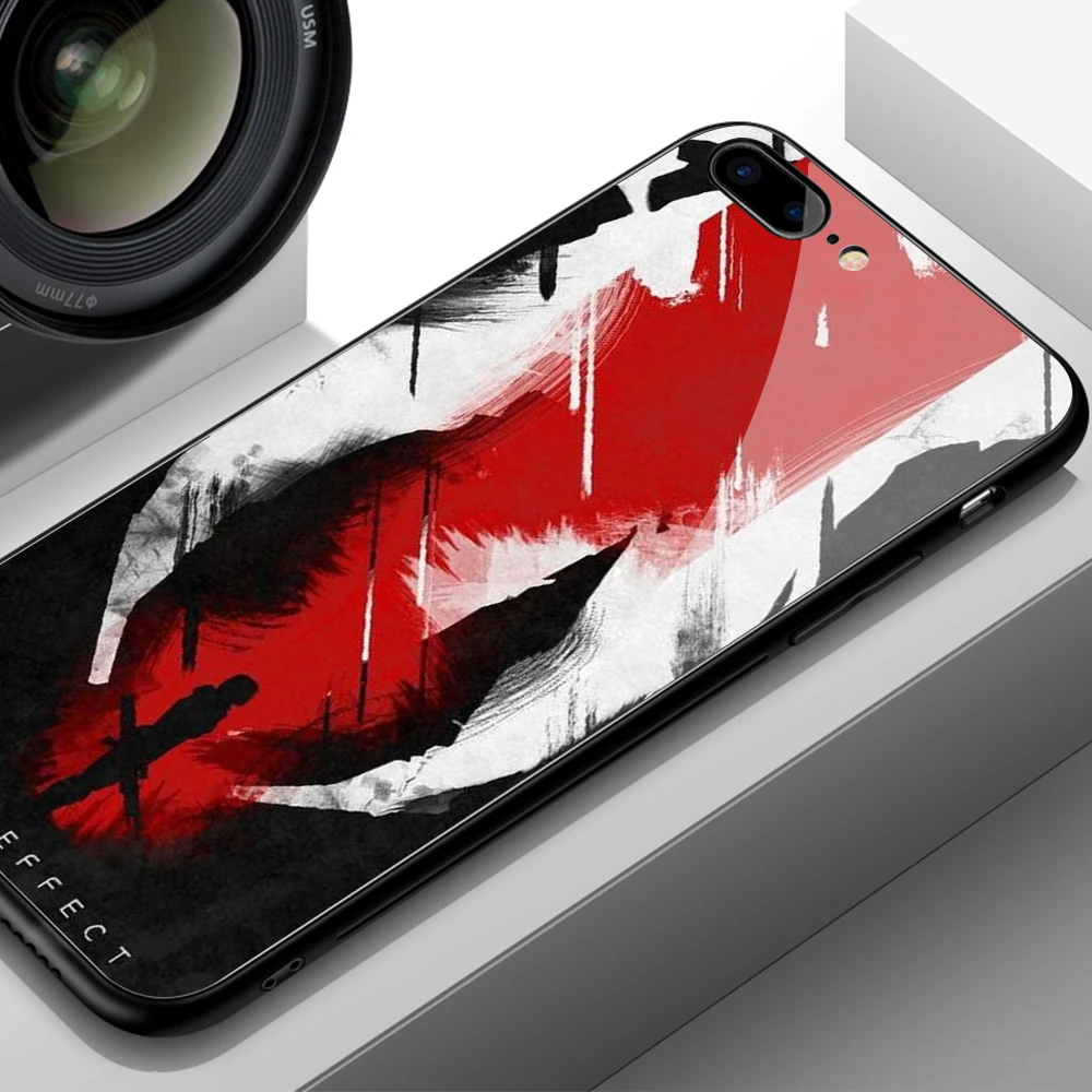 FinderCase для iphone x case N7 Mass Effect закаленное стекло XR чехол iPhone 6 6S 7 8 plus X XS MAX 11 pro