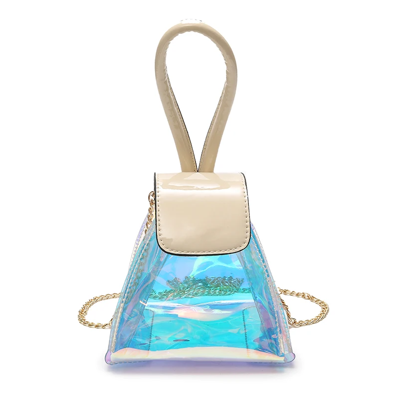 2018 New Fashion PVC Laser Lady Shoulder Handle Bag | Багаж и сумки
