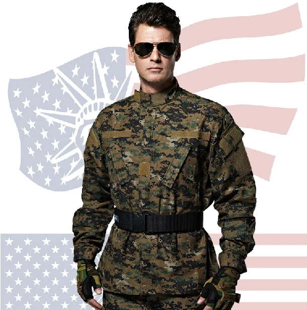 US Military Army Combat Uniform Digital Camo Genouillères Taille L