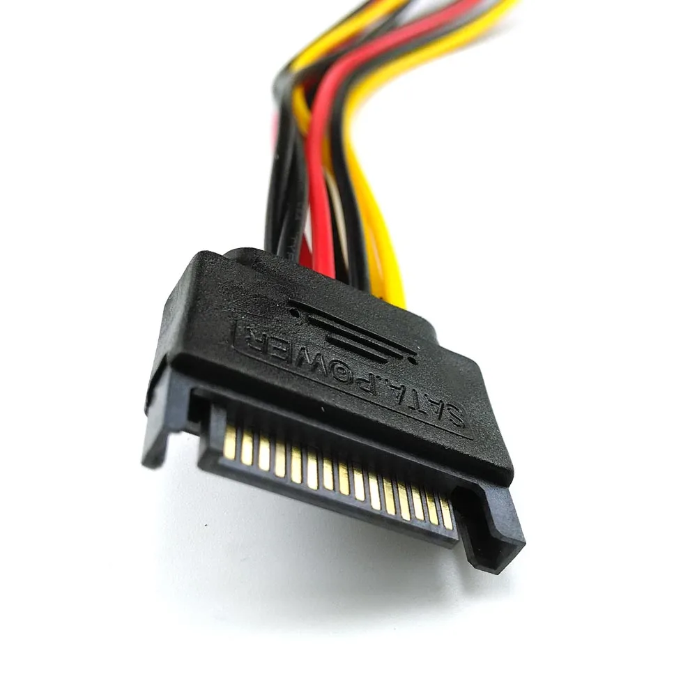 hard disk sata 7p l shape SATA power spliter cablein Computer Cables & Connectors from Computer